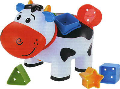 Коровка с формочками