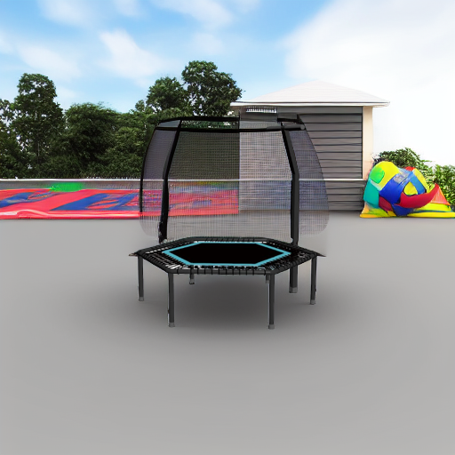 Батут с ручкой LIVEPRO Trampoline with Handle 105 см