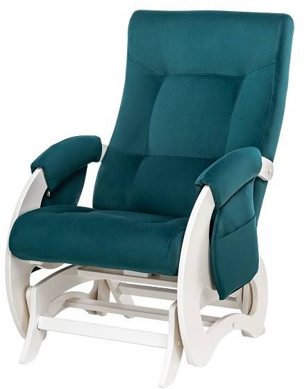 Кресло для кормления Milli Ария с карманами (молочный дуб, ткань V20)