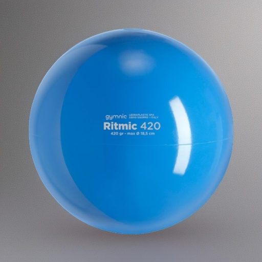 Мяч для художественной гимнастики Ritmic 18,5 см, 420 г Ledraplastic