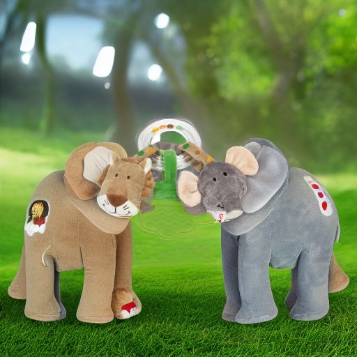 Слон и Лев ДЖИНГЛИСАР ВЕЛЬД Teddykompaniet