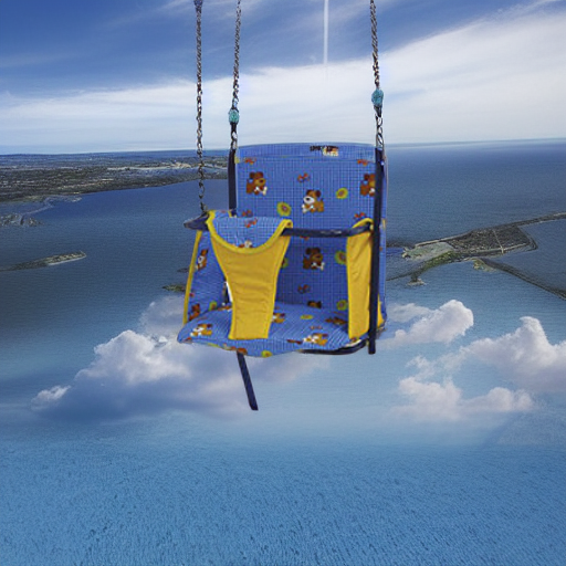 Качели напольные ВЕТЕРОК синие Globex