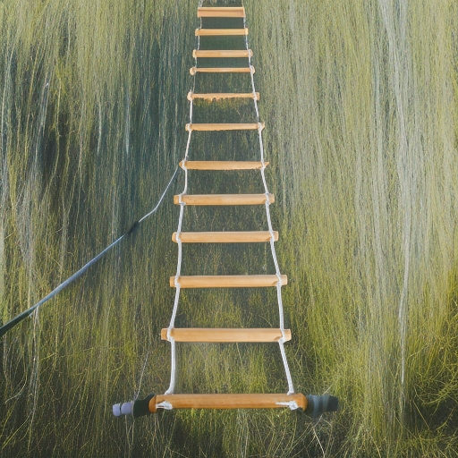 Лестница веревочная 10 ступеней