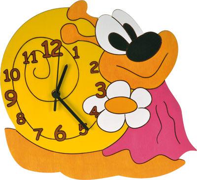 Часы настенные УЛИТКА-ДЕВОЧКА Pomy Toys