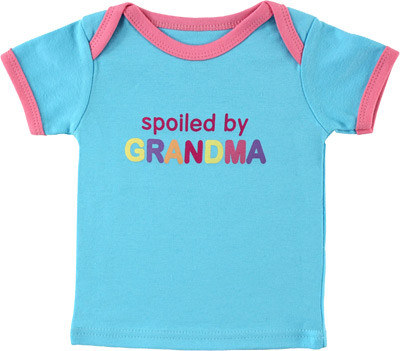 Футболка для девочки ВЕСЕЛЫЕ НАДПИСИ, 0-3 месяца Luvable Friends