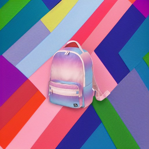 Рюкзак MULTICOLOR универсальный нейлон Rainbow, 43х28х14 см