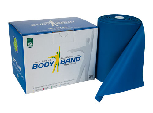 Ленточный амортизатор DITTMANN Body-Band 25 м синий