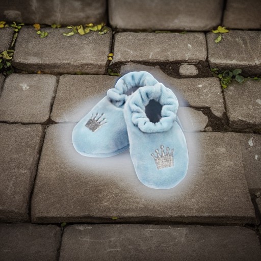 Пинетки для принца, голубые Teddykompaniet