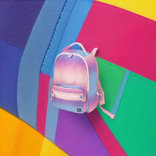 Рюкзак MULTICOLOR универсальный нейлон Rainbow, 43х28х14 см