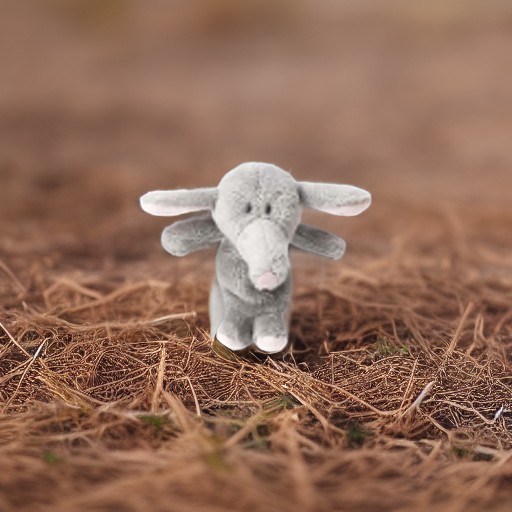 Кукла на пальчик СЛОН Teddykompaniet