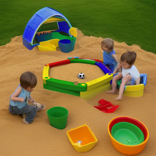 Песочница из 6 элементов 2KIDS