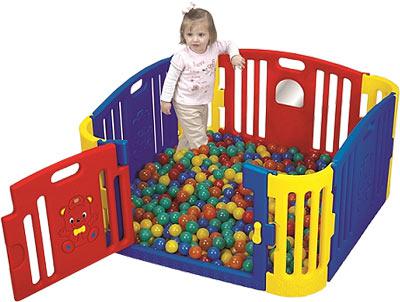 Игровой манеж ЦВЕТНОЙ Edu-Play