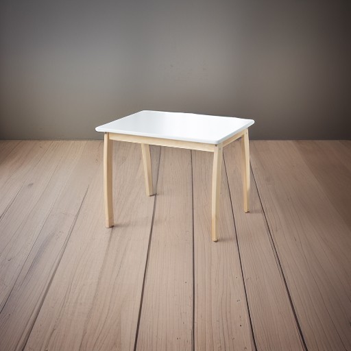 Детский стол белый/натуральный Roba