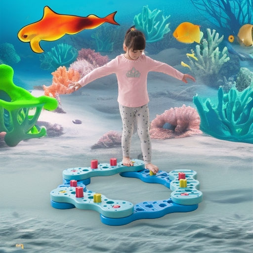 Сенсорная дорожка Коралловые приключения Weplay