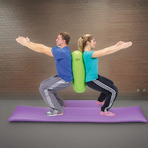 Тренировочный ролик надувной Traning Roll 24х70 см Ledraplastic