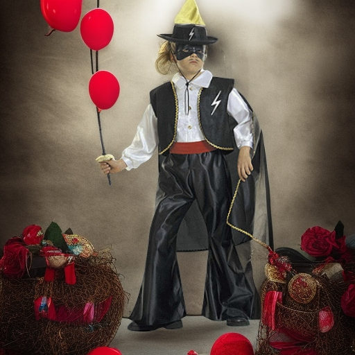 Зорро, рост 128 Widmann