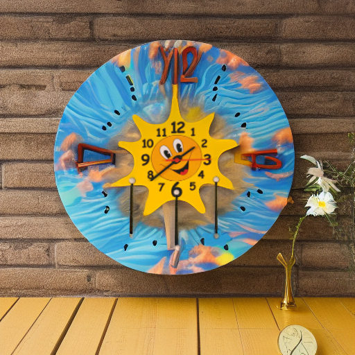 Часы настенные СОЛНЫШКО Pomy Toys