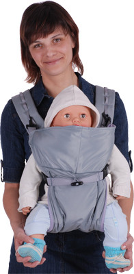 Рюкзак-кенгуру BabyActive Simple, серый Чудо-Чадо