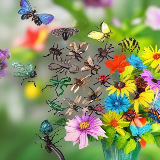 Набор фигурок Насекомые, 12 штук Miniland