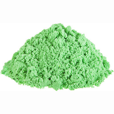 Марсианский песок 500 г зеленый, 4 формочки Bondibon