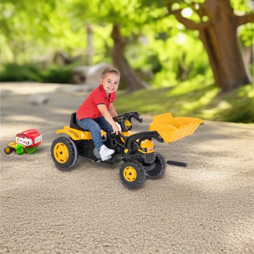 Педальная машина Active Traktor Экскаватор Pilsan