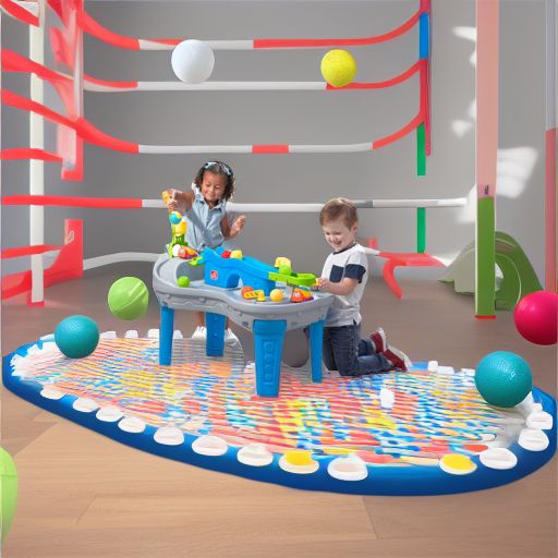 Столик для игры с шариками Трасса