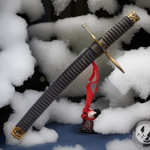 Меч ниндзя, 42 см Snowmen