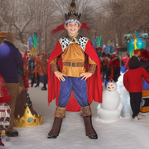 Король, рост 110-120 Snowmen