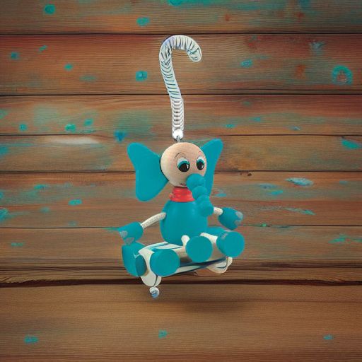 Подвеска на пружине ГОЛУБОЙ СЛОН Woody