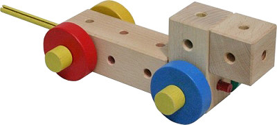 Деревянный конструктор Ki 0, 30 деталей Matador