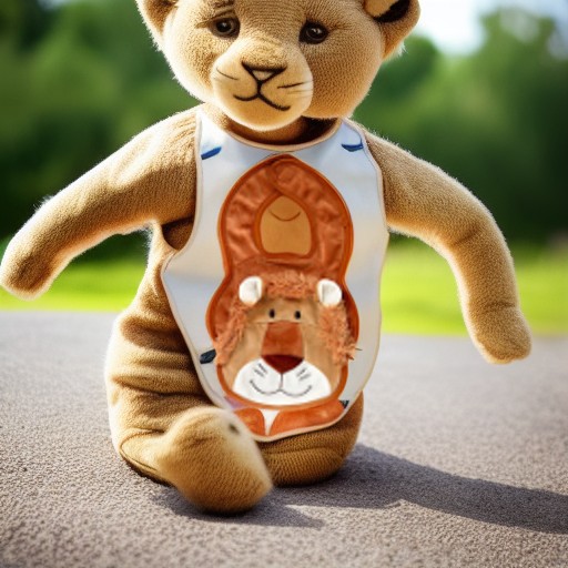 Нагрудник ЛЕВ Динглисар Вельд Teddykompaniet