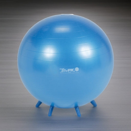 Мяч на ножках Sit n Gym синий 65 см Ledraplastic