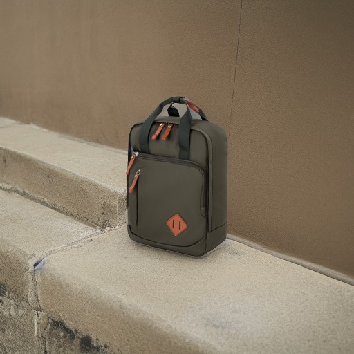 Рюкзак FRIENDLY молодежный хаки, 37х26х13 см