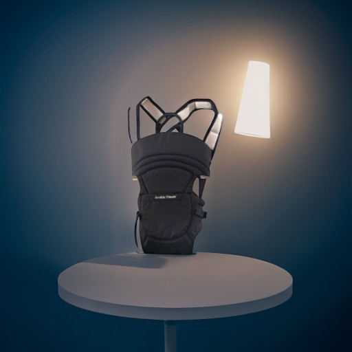 Кенгуру-переноска, 2 в 1, черная Luvable Friends