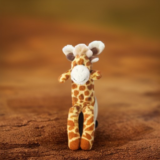 Кукла на пальчик ЖИРАФ Teddykompaniet