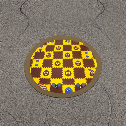 Мягкий пол универсальный СМАЙЛИКИ 33х33 см