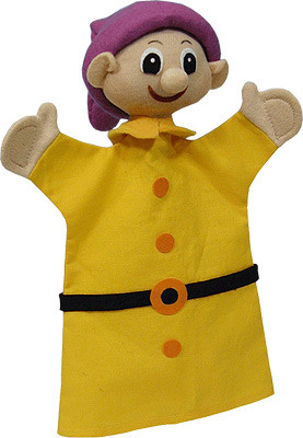 Кукла на руку ГНОМ ПРОСТАЧОК Moravska Ustrenda Brno