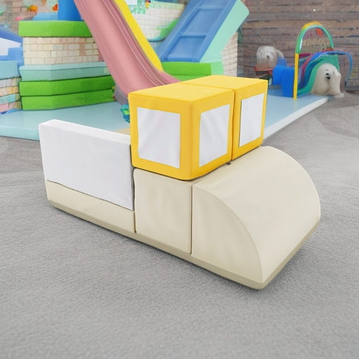 Мягкие игровые блоки Самосвал Pastel Romana