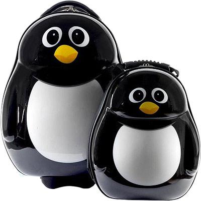 Чемодан и рюкзак ПИНГВИН Cuties and Pals