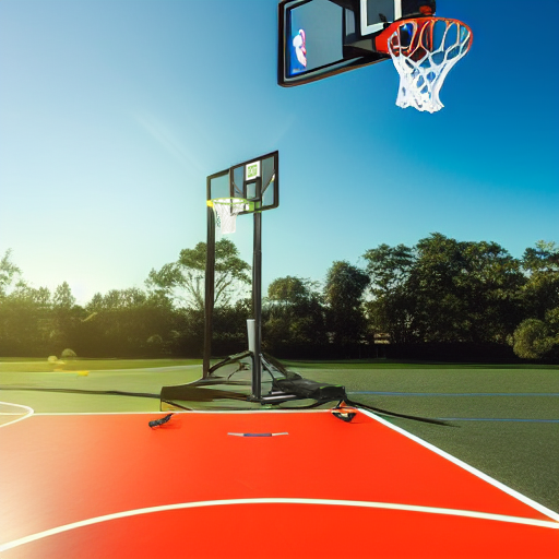 Баскетбольная система передвижная Комета