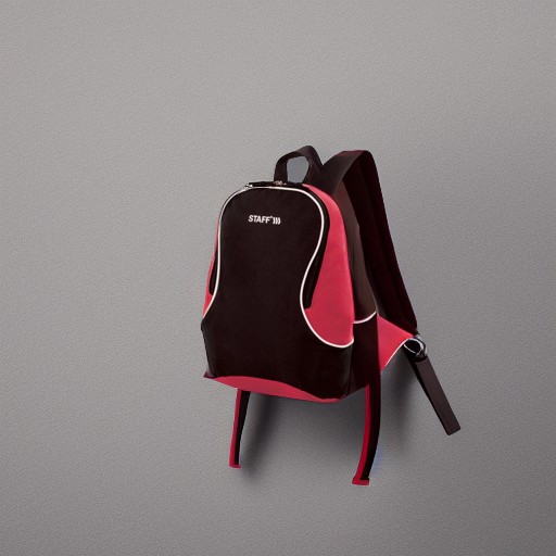 Рюкзак FLASH универсальный черно-красный, 40х30х16 см