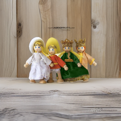 Куколки КОРОЛЕВСКАЯ СЕМЬЯ Woody