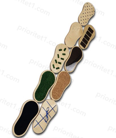 Тактильная дорожка Чуткие ножки, 9 штук Приоритет