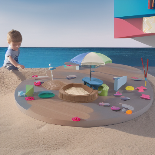 Песочница со столиком Step 2