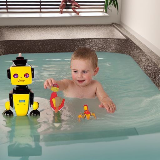 Набор для игры в ванне РОБОТЫ Edushape