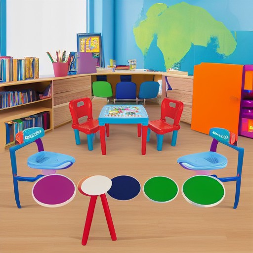 Набор из стола и стульчика Pilsan