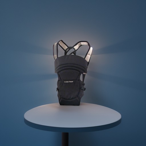 Кенгуру-переноска, 2 в 1, черная Luvable Friends