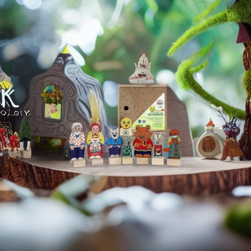 Набор ПЕРСОНАЖИ СКАЗКИ КОЛОБОК Краснокамская игрушка