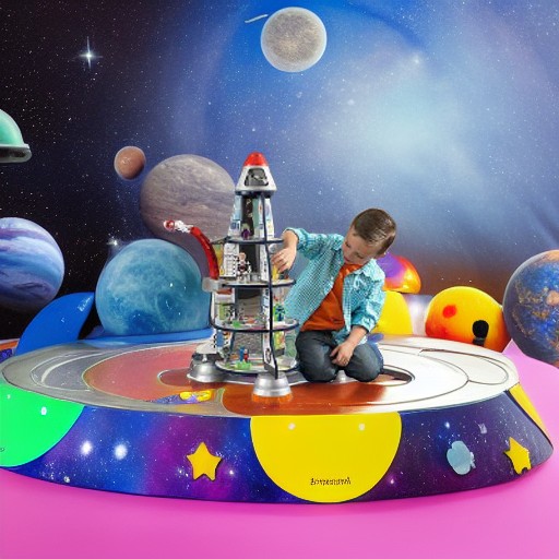 Игровой набор КОСМИЧЕСКИЙ КОРАБЛЬ KidKraft