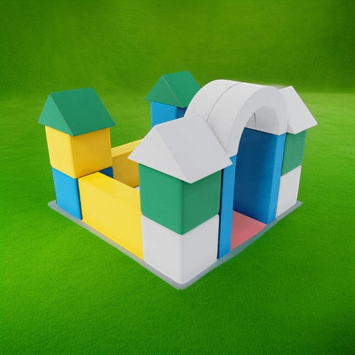 Мягкий игровой комплекс Замок Green Romana